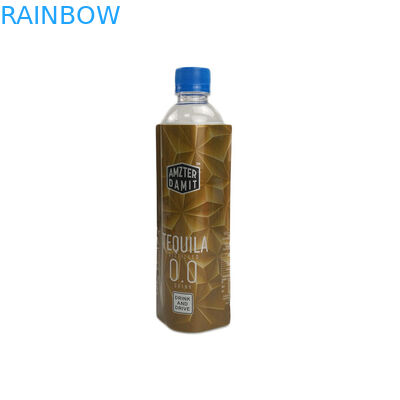 Minuman Botol Air Shrink Lengan Label Kustom Plastik Full Color Dicetak