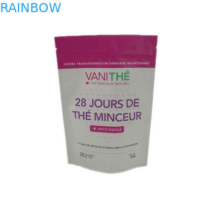 Moisture Proof Snack Food Packaging Bags Dengan Zipper