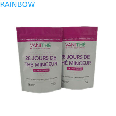 Moisture Proof Snack Food Packaging Bags Dengan Zipper