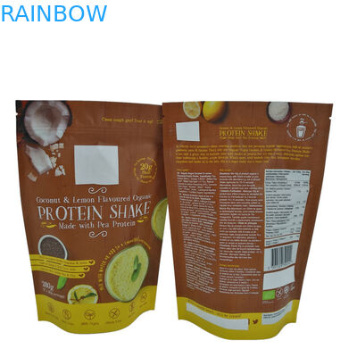 Aluminium Foil Zipper Pouch Bag Untuk Kemasan Bubuk