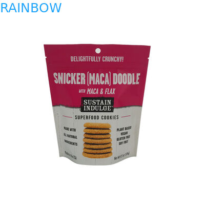 Bukti Kelembaban Dilaminasi 90 Micron Snack Food Packaging Bags