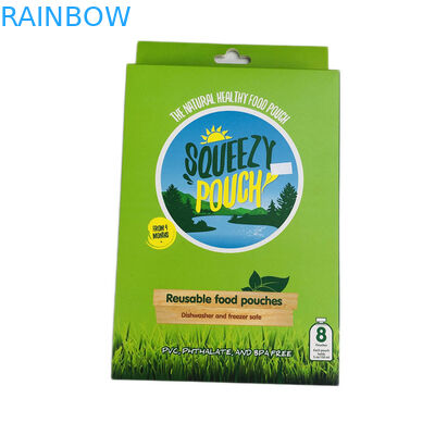 Tampilan Ritel Daur Ulang Lubang Kemasan Kotak Karton