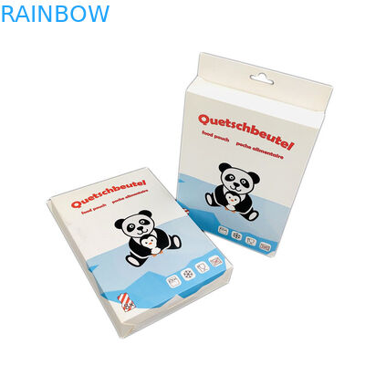 Lubang Gantungan Lipat 350g Karton Kertas Kemasan Kotak