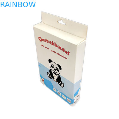 Lubang Gantungan Lipat 350g Karton Kertas Kemasan Kotak