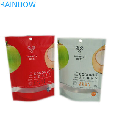 Food Grade Hang Hole PET Aluminium Foil Kantong Plastik