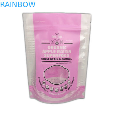 Plastik Depan Zipper Lock Kemasan Kantong Plastik MOPP