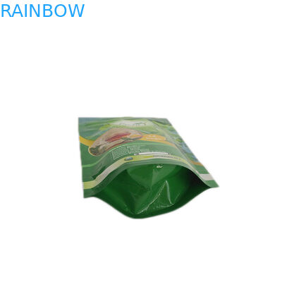 Dapat Dipulihkan Kembali Zip Lock Glossy Surface Tea Packaging Kantong