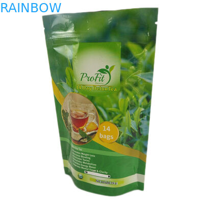 Selesai mengkilap Zip Lock Tas Laminated Foil Stand Up