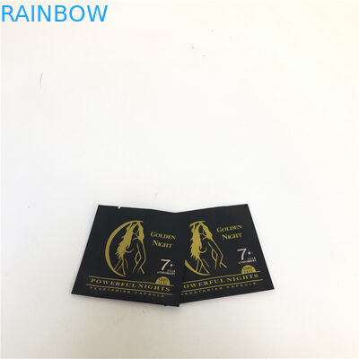 Mylar Herbal Gummy Foil Berjajar Kemasan Kantong Plastik