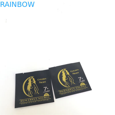 Mylar Herbal Gummy Foil Berjajar Kemasan Kantong Plastik