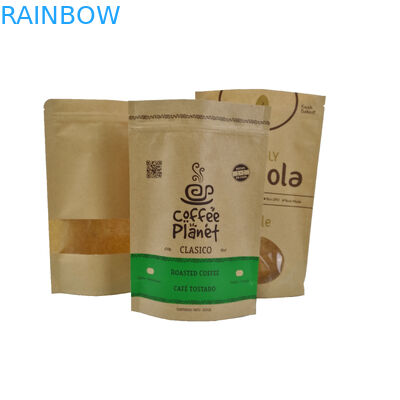 Cookies Bukti Kelembaban Berdiri Kantung Kertas Kraft