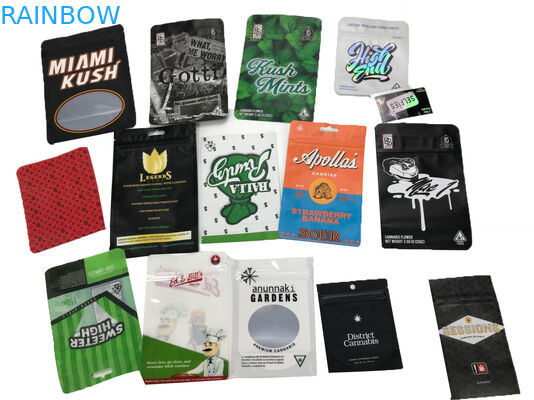 Sampel Gratis disesuaikan Anak Bukti Sachet Medis Yummy Doypack Stand Up Pouch Dengan Ritsleting Ganda