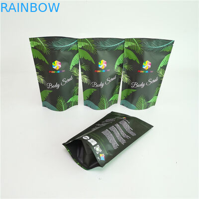 Kustom Dicetak 500g Body Scrub Packaging Bag Untuk Bath Salt Foil Ziplock Pouch