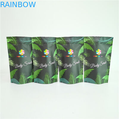Kustom Dicetak 500g Body Scrub Packaging Bag Untuk Bath Salt Foil Ziplock Pouch