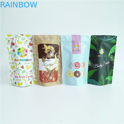 Stand Up Ziplock Foil Kantung Kemasan Aluminium Foil Body Scrub Cream Packging Bags