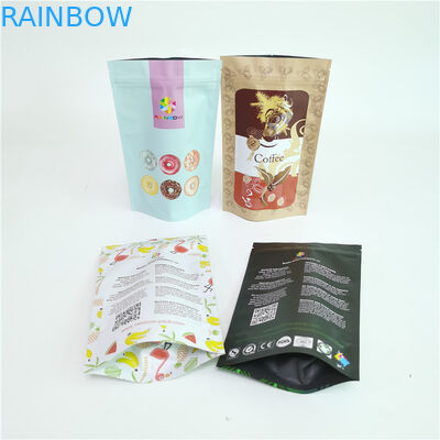 Stand Up Ziplock Foil Kantung Kemasan Aluminium Foil Body Scrub Cream Packging Bags