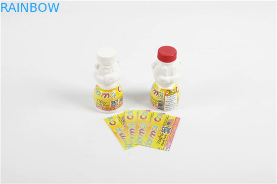 Waterproof PVC PET Shrink Sleeve Labels CMYK Untuk Botol Kosmetik
