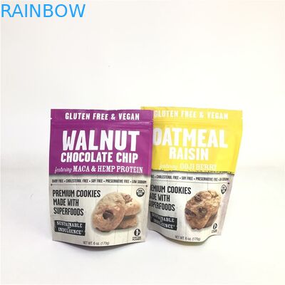 Disesuaikan Stand Up Food Grade Kue Kacang Mete Kemasan Tas Makanan Tas Mylar