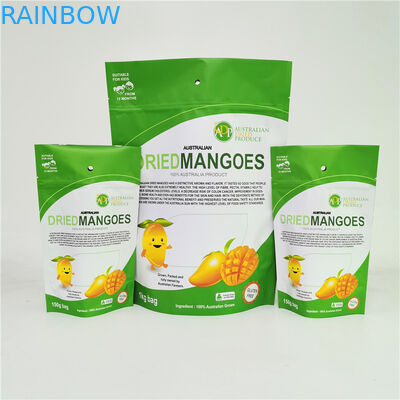 500g 1 kg Disesuaikan Doypack Ziplock Kantong Buah Kering Kemasan Tas Mylar Foil