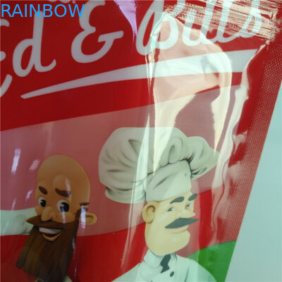 Tas Kemasan Dupa Herbal Cetak Kustom yang Dapat Ditutup Kembali CBD Gummies Pouch Capsules Sachet