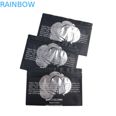 CBD Cat Food Dog Food Packaging Bags Silver Aluminium Foil Bag Dengan Ritsleting Pengaman Anak