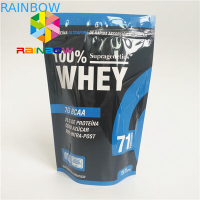 Logo Kustom Biodegradable Stand Up Kantong Plastik Kemasan Teh Makanan Ziplock Pengiriman Tas Bukti Bau Gulma