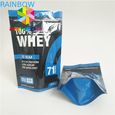 Logo Kustom Biodegradable Stand Up Kantong Plastik Kemasan Teh Makanan Ziplock Pengiriman Tas Bukti Bau Gulma