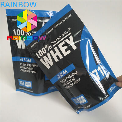 Logo Kustom Biodegradable Stand Up Kantong Plastik Kemasan Teh Makanan Ziplock Pengiriman Tas Bukti Bau Gulma