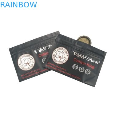 Sampel Gratis Mini Sachet Untuk Rokok Preroll Warna Metalik 3 Side Seal Pouch Aluminium Foil Bags