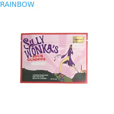 Sampel Gratis Mini Sachet Untuk Rokok Preroll Warna Metalik 3 Side Seal Pouch Aluminium Foil Bags