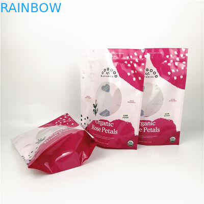 0.125oz 3.5g Bedak Bunga CYMK Stand Up Zipper Bag