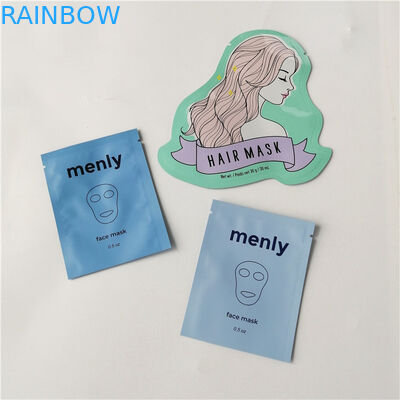 Tas Kemasan Kosmetik Perawatan Kulit Metalik 3ml Paket Krim Pelembab 5ml / Tas Kuas Kosmetik