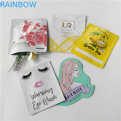 Tas Kemasan Kosmetik Perawatan Kulit Metalik 3ml Paket Krim Pelembab 5ml / Tas Kuas Kosmetik