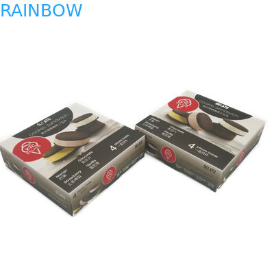 Cetak Kustom Kotak Kertas Kemasan Pencetakan Lapisan Warna CMYK Kustom Untuk Tepung Kue