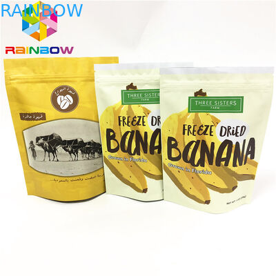 Body scrub berdiri kantong kantong ziplock yang dapat digunakan kembali dengan kantong air mata yang disesuaikan