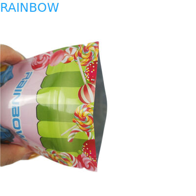 Stand Up Matte Disesuaikan 3.5g 1oz 10g Cookies Packaging Bag Reusable Child Resistant Cannabis