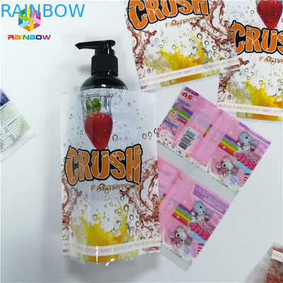 Heat Seal PVC Offset printing CMYK Beverage Shrink Labels