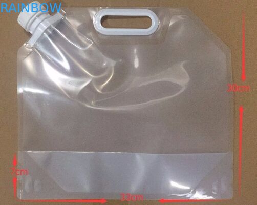 Disesuaikan Hot Selling 50ml / 250ml Kantong Berdiri Cair Energi Transparan Dengan Kantong Minuman Cerat Dengan Kemasan Cerat