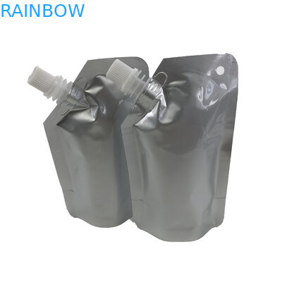 Kantong Cetak Berkualitas Tinggi yang Disesuaikan Berdiri Kantung Cerat Dengan Tas Kemasan Aluminium Foil Dengan Ritsleting Untuk Makanan Bayi