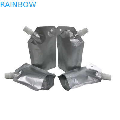 Kantong Cetak Berkualitas Tinggi yang Disesuaikan Berdiri Kantung Cerat Dengan Tas Kemasan Aluminium Foil Dengan Ritsleting Untuk Makanan Bayi