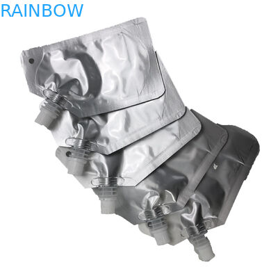 Kantong Cetak Berkualitas Tinggi yang Disesuaikan Berdiri Kantung Cerat Dengan Tas Kemasan Aluminium Foil Dengan Ritsleting Untuk Makanan Bayi