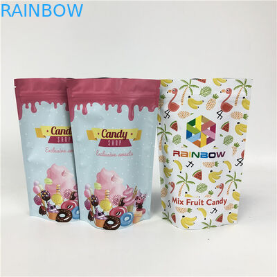 280g Protein Shake Doypack 100 Micron Matte Mylar Zipper Bags