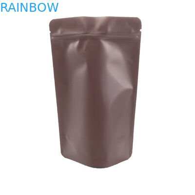 28g VMPET Ziplock Mylar Aluminium Foil Bag Dengan Degassing Valve