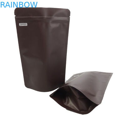 28g VMPET Ziplock Mylar Aluminium Foil Bag Dengan Degassing Valve