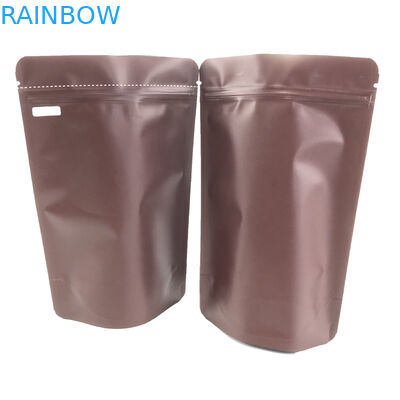 28g VMPET Ziplock Mylar Aluminium Foil Bag Dengan Degassing Valve