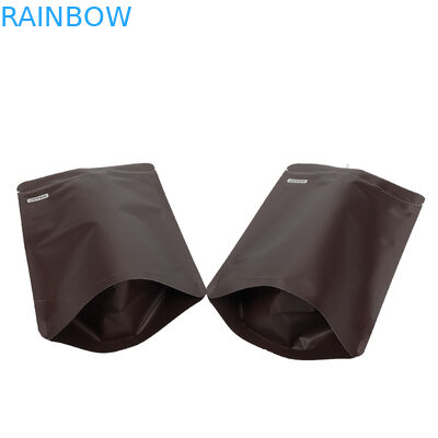 28g VMPET Ziplock Mylar Aluminium Foil Bag Dengan Degassing Valve