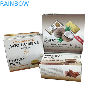 Kotak Kertas Berkualitas Tinggi Kemasan Donat Food Grade Kotak Cokelat Kotak Kertas Karton Display