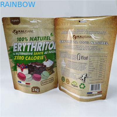 Kantong berdiri khusus kemasan bubuk kantong teh kelor