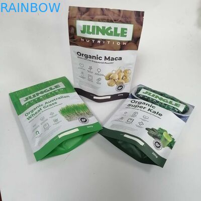 Sealer plastik khusus food grade berdiri kemasan bumbu kustom makanan kering