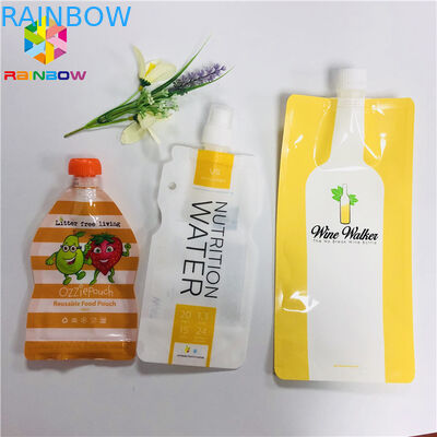 Minuman Cair 100ml 4oz BPA Free Spout Pouch Packaging